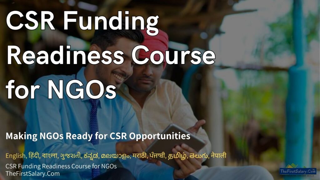 csr funding readiness course for ngos